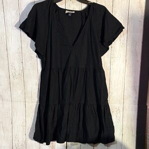 Universal Thread Black Midi Dress